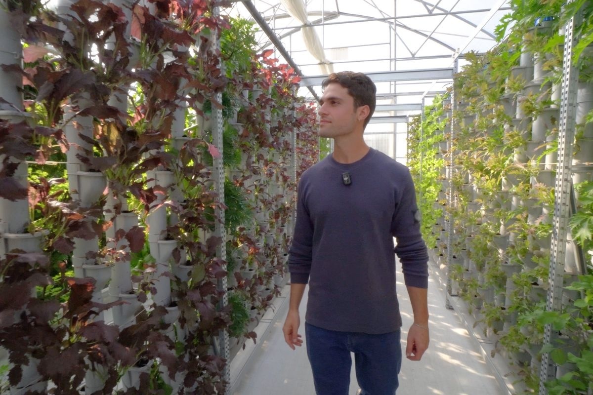 Matteo Babini, titolare del progetto Air di Eredi di Babini Società Agricola
