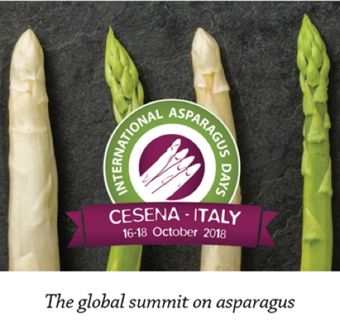 L'Internationa asparagus day è a Cesena dal 16 al 18 ottobre 2018