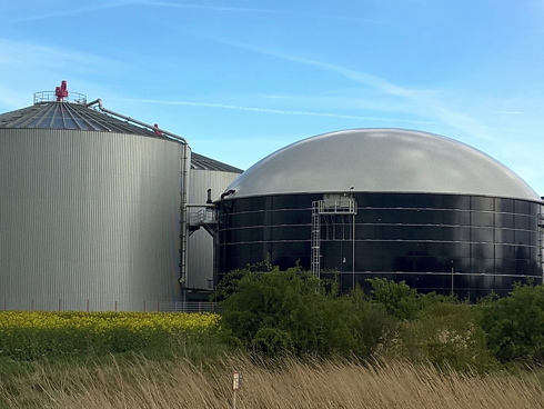 Un esempio d'impianto di biogas