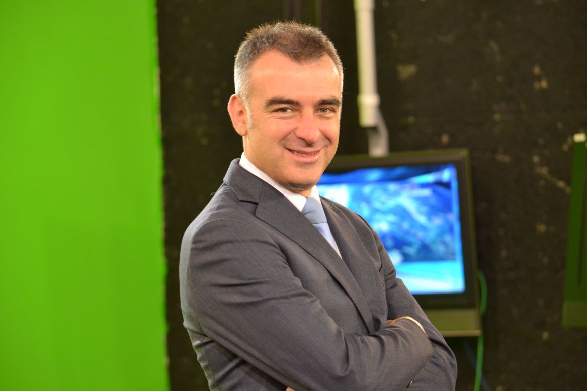 Andrea Giuliacci, volto di Mediaset e professore di Fisica dell'Atmosfera all'Università degli Studi di Milano
