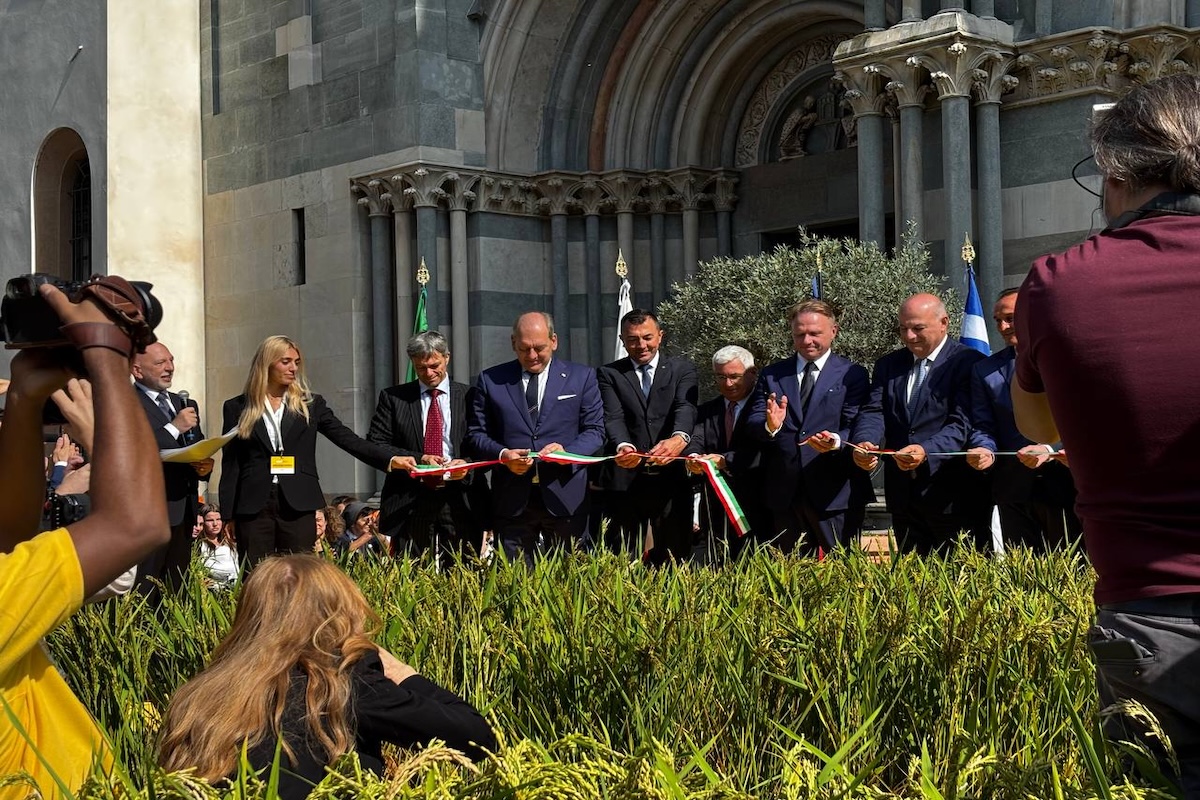 Inaugurazione di Risò a Vercelli