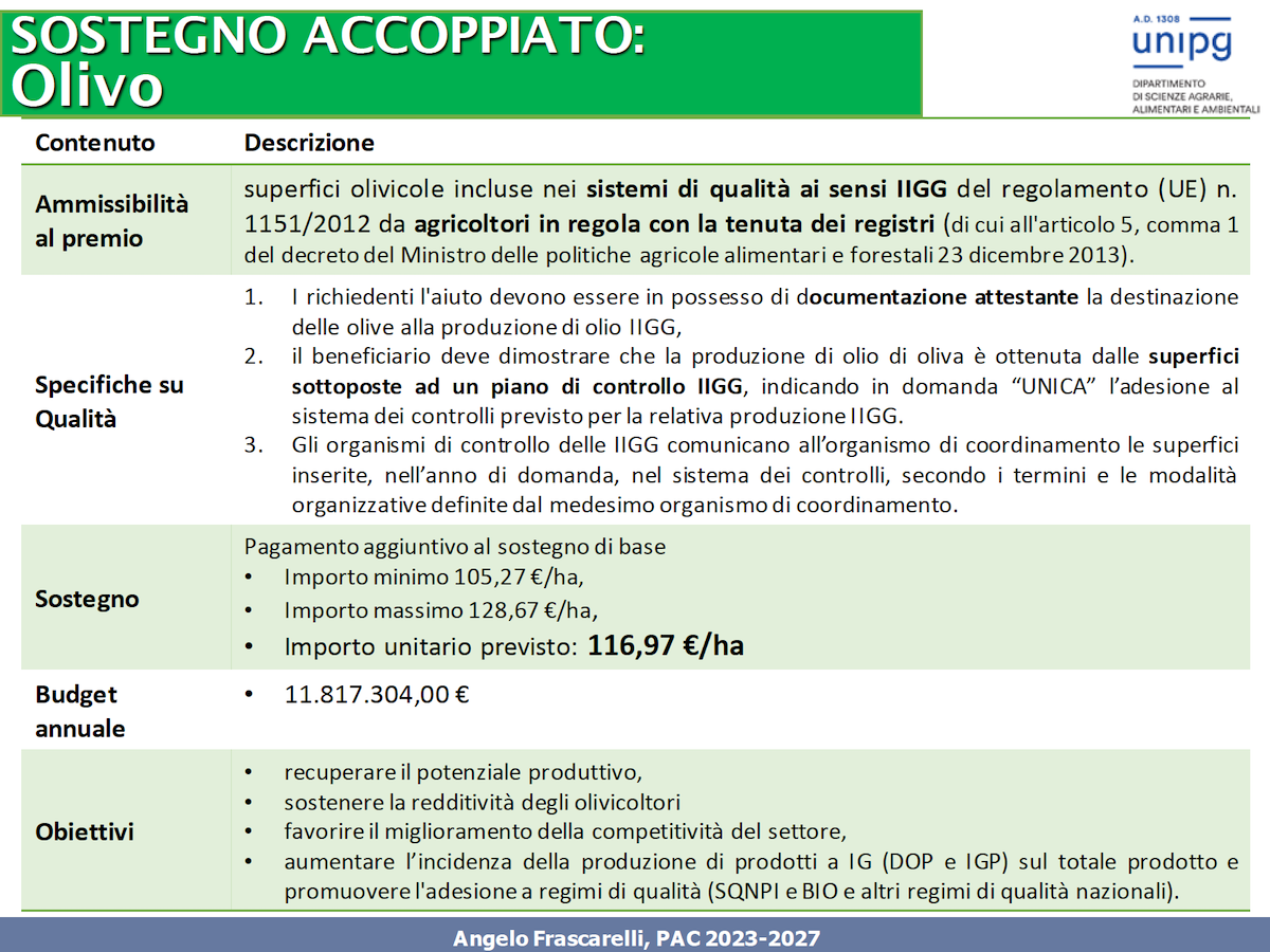 Olivo e Pac, fino a 586 euro in più ad ettaro - Economia e politica -  AgroNotizie