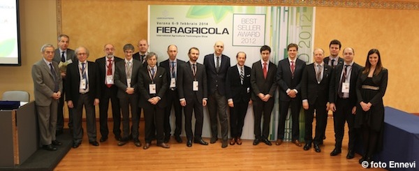 Best Seller Award - i costruttori di trattori-macchine agricole premiati in Fieragricola-Veronafiere