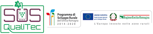 Logo Sos Qualitec e Psr Emilia Romagna 2014-2020