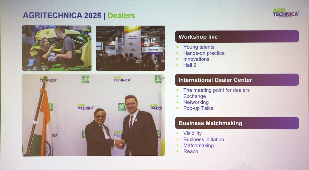 Gli eventi e i servizi proposti da Dlg ai dealer di mezzi agricoli nell'ambito di Agritechnica 2025