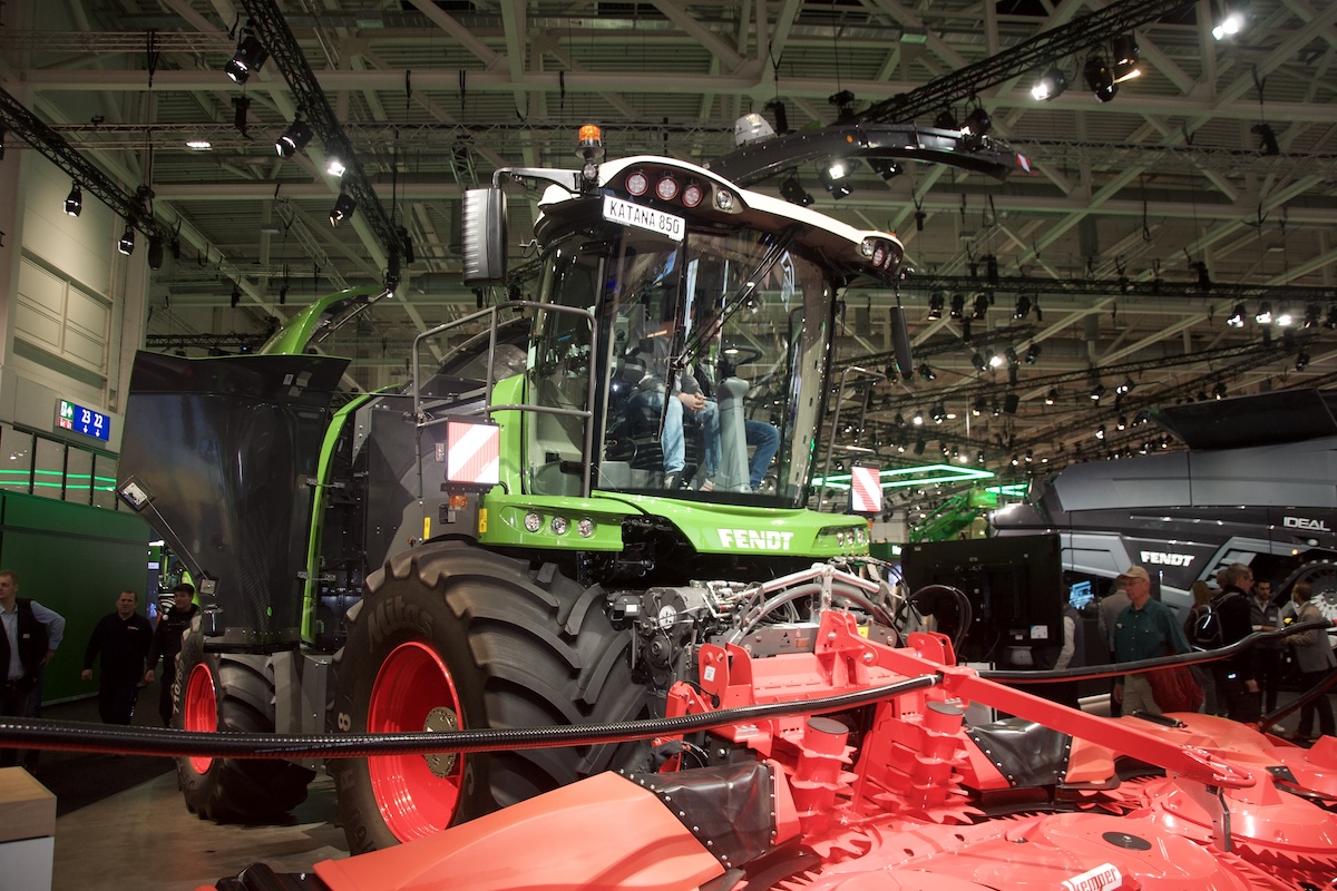 Fendt Katana 850 ora dotata del sistema ForageQualityCam per la misurazione continua della rottura della granella