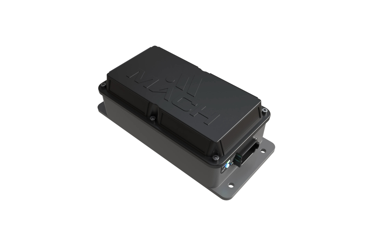 Il sistema RadX di Mach acquisisce immagini 3D dell'ambiente intorno alle macchine mediante radiazioni radar