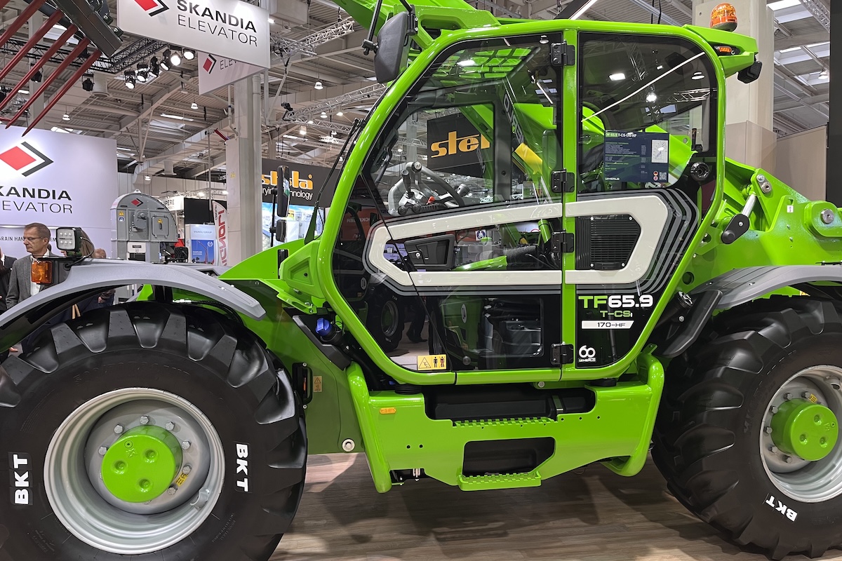 Sollevatore Merlo TF65.9 T-CS in versione aggiornata ad Agritechnica 2025