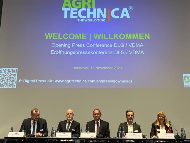 Conferenza stampa inaugurale di Agritechnica 2023
