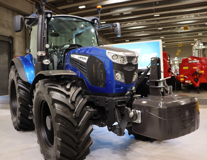 Landini 6-155 RS Stage V in mostra a Fieragricola 2022