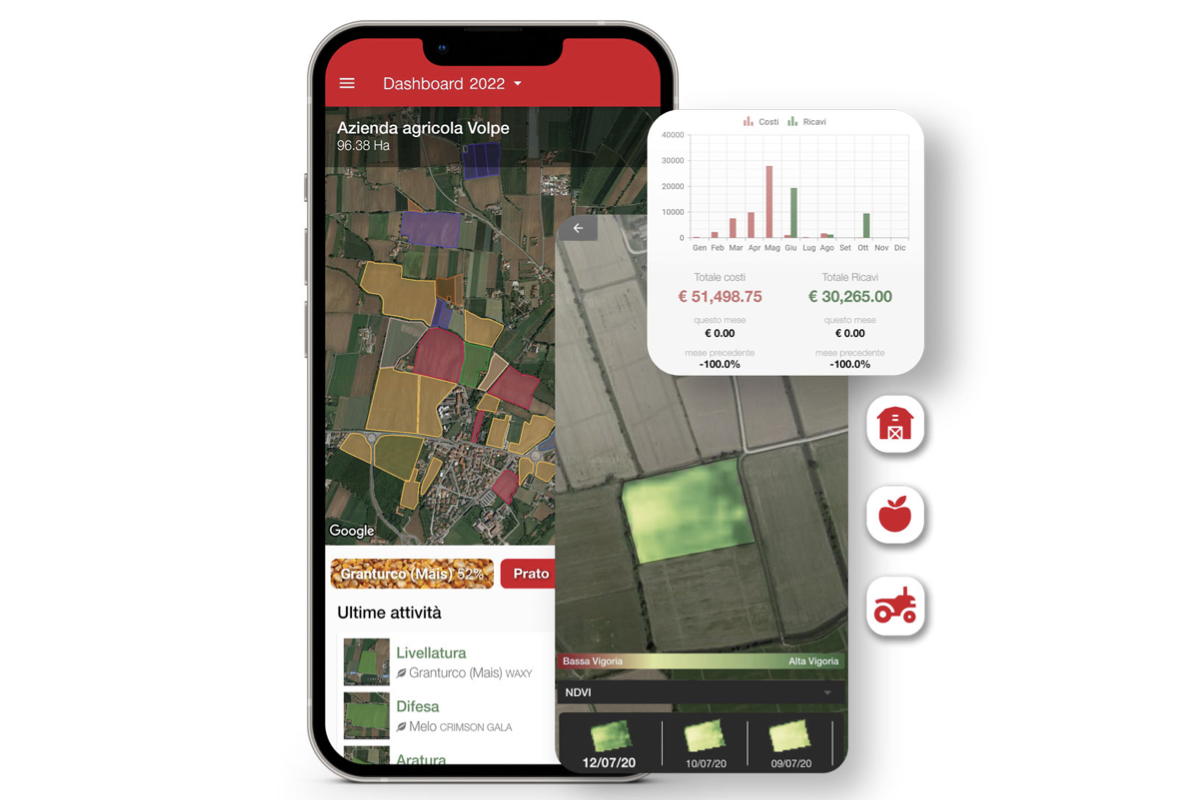 L'applicazione McCormick Farm è utilizzabile senza difficoltà da smartphone