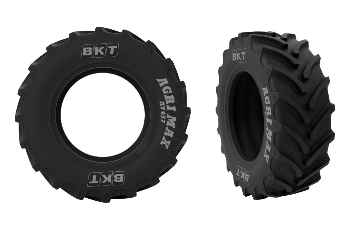 Spalla e battistrada del pneumatico BKT AGRIMAX RT 657