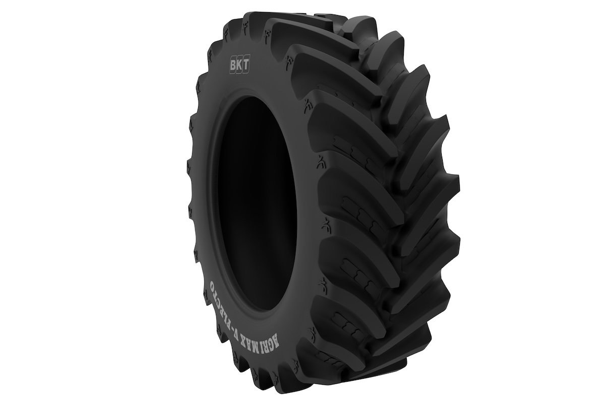 Il pneumatico AGRIMAX V-FLECTO di BKT si distingue per l'opzione Narrow Rim Option (NRO) per il montaggio di cerchi standard