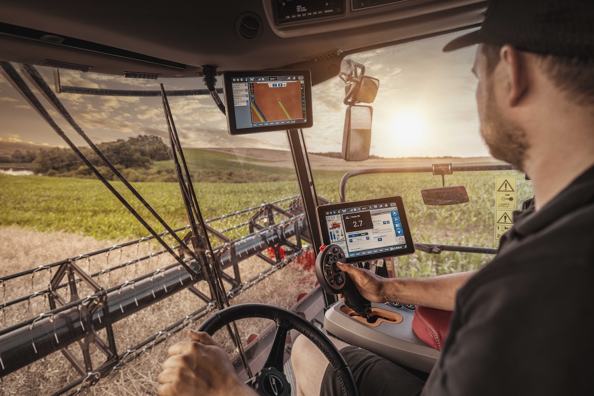 La cabina delle Case IH Axial Flow 260 è pensata per offrire il massimo comfort operativo