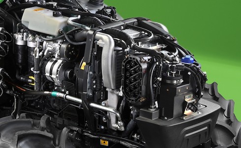 Motore a quattro cilindri FARMotion 45 Stage V dei Deutz-Fahr 5D TTV