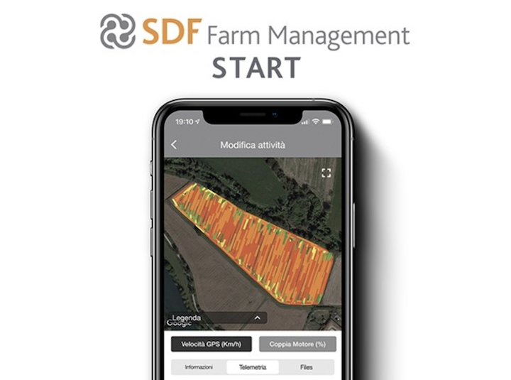 App SDF Farm Management disponibile per gli utilizzatori dei Deutz-Fahr 6C