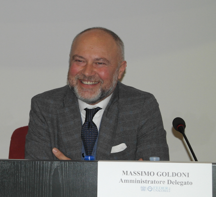 Massimo Goldoni AD FederUnacoma _ Fieragricola 2018