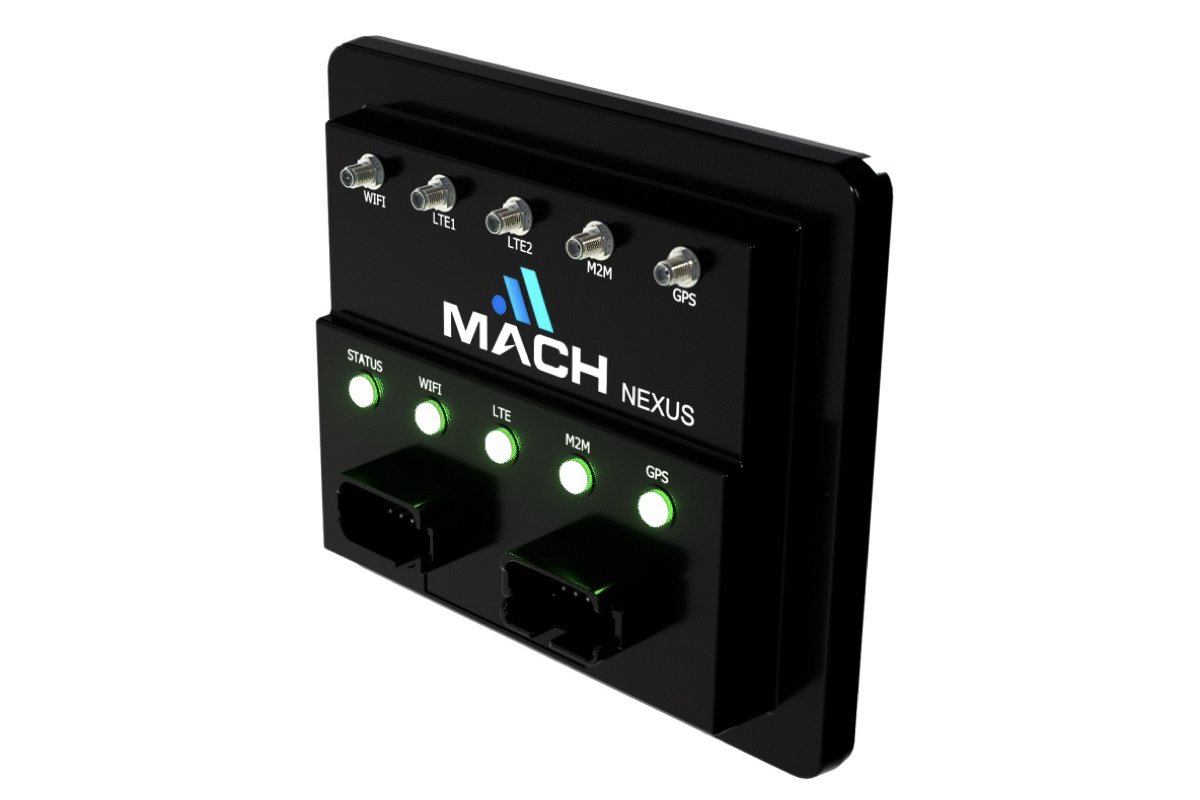 Mach Nexus è un sistema di comunicazione multicanale per la connettività macchina-macchina e macchina-operatore