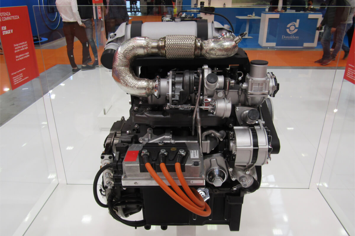 Il motore FPT Industrial F28 Hybrid assicura alte prestazioni con bassi consumi