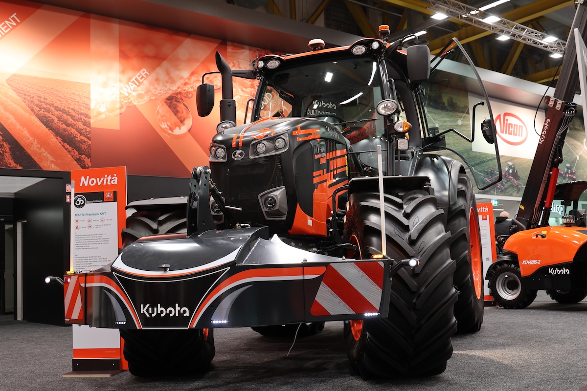 Kubota M7-174 in edizione speciale ad Eima 2024