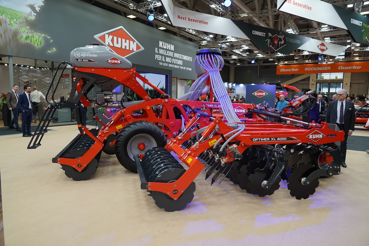 KUHN Optimer 6000 XL Smart Soil Technology ora con sistema Isobus