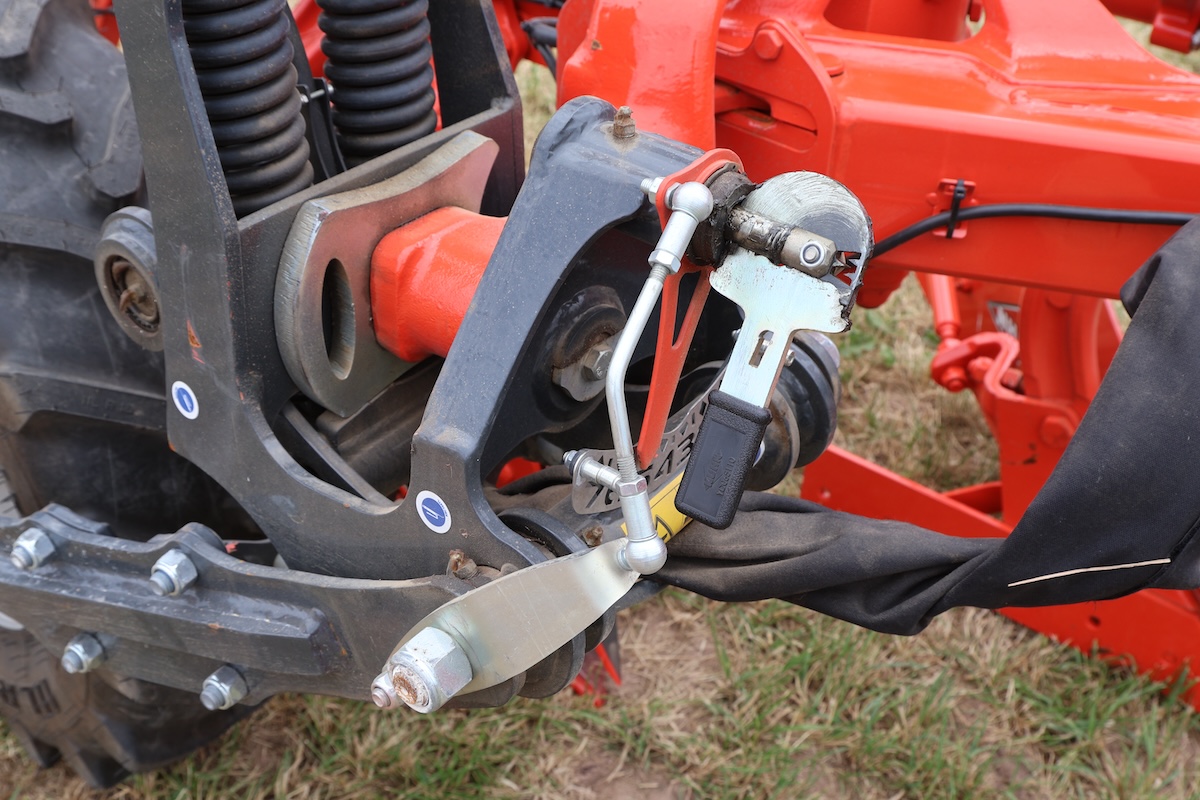 Sistema Work and Roll per lo spostamento della ruota del KUHN VariMaster M