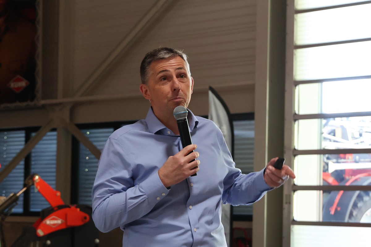 Thierry Krier, presidente e amministratore delegato di KUHN, ai Press Days 2025