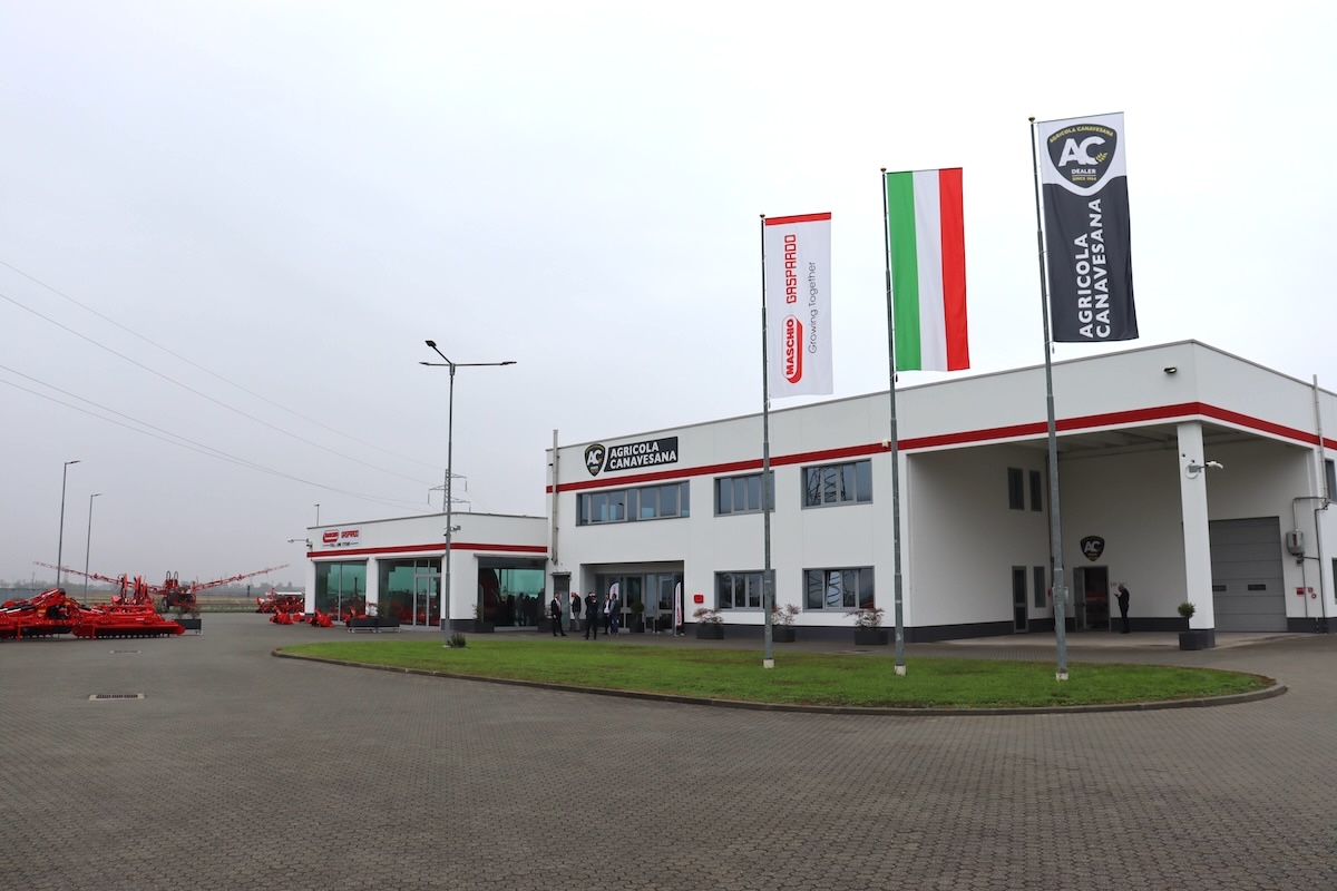 Il nuovo Full Line Store di Maschio Gaspardo si estende su un'area complessiva di oltre 15mila metri quadrati