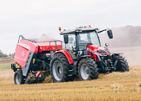 Tecnologia Tractor Implement Management per le rotopresse MF RB