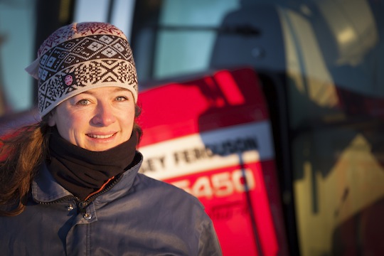 Spedizione polo Sud con Manon Ossevoort - Antarctica2014 - sponsor Massey Ferguson