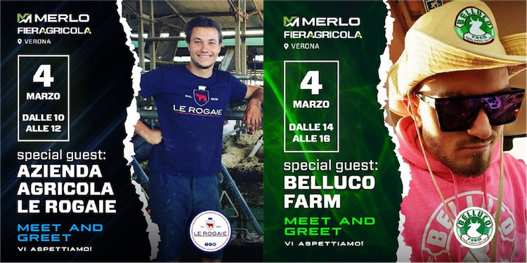 I due partner digital, Le Rogaie e Belluco Farm, incontreranno gli appassionati di agricoltura presso lo stand Merlo durante la giornata di venerdì 4 marzo prossimo