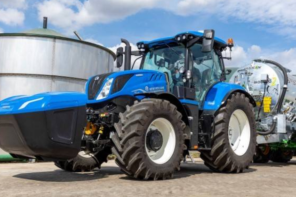 New Holland T6.180 Methane Power componente cruciale nella Energy Independent Farm