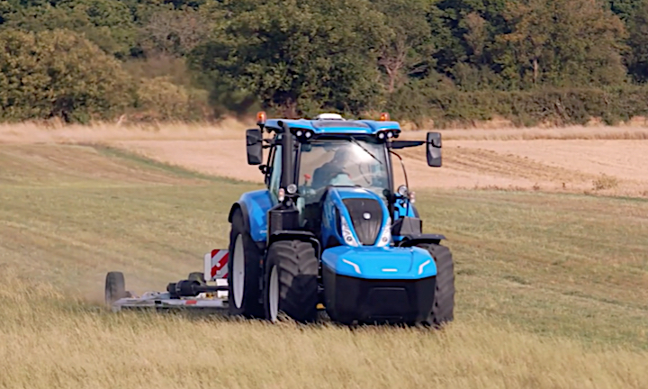 New Holland T6 Methane Power con motore FPT N67 NG in azione
