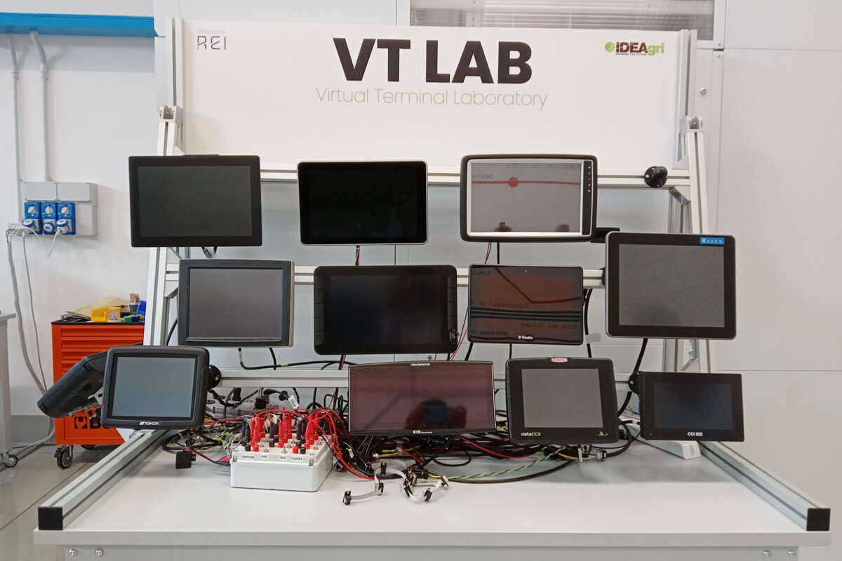 Alcuni Virtual Terminal Isobus del banco prova VT Lab