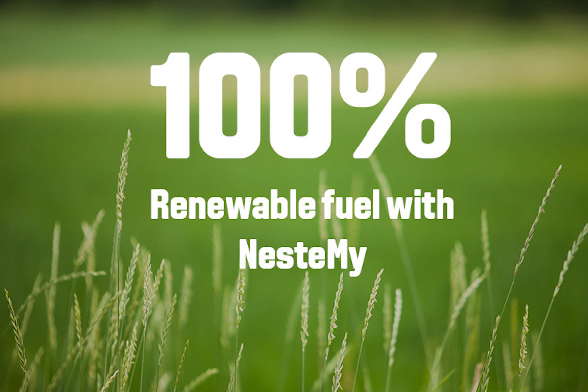 Neste My Renewable Diesel è interamente prodotto con scarti di fonti rinnovabili